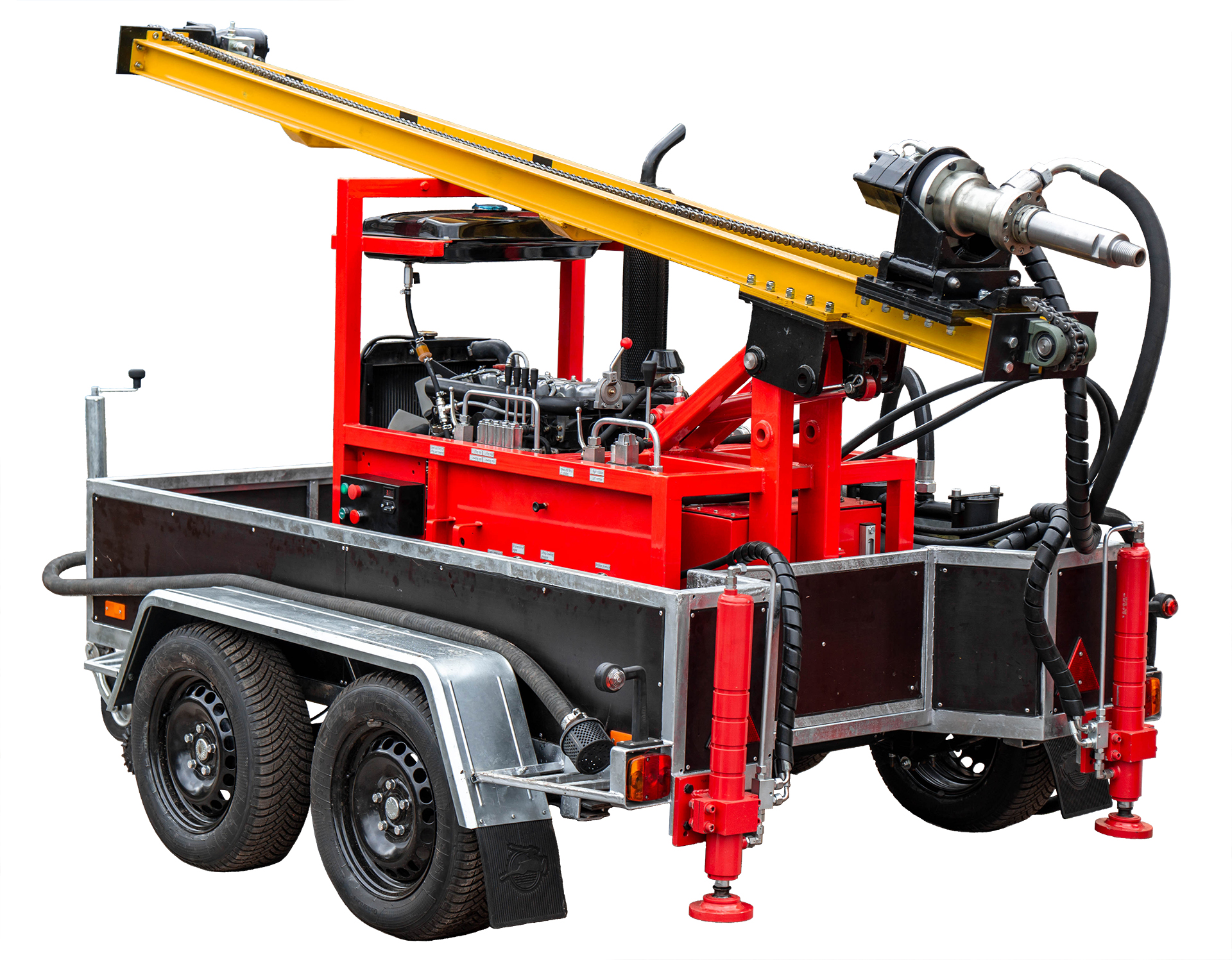 Portable drilling rig